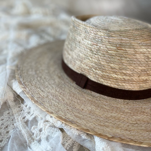 Palm Straw Hat - Picture 2 of 10